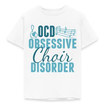 Trouble mignon de choeur obsessionnel - T-shirt Enfant - blanc - Devant - AI Model Kid Male (0cm)