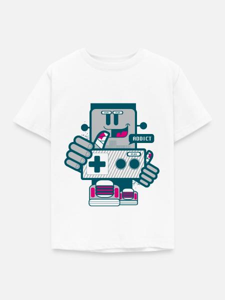 SÜCHTIG - Kinder T-Shirt - Weiß