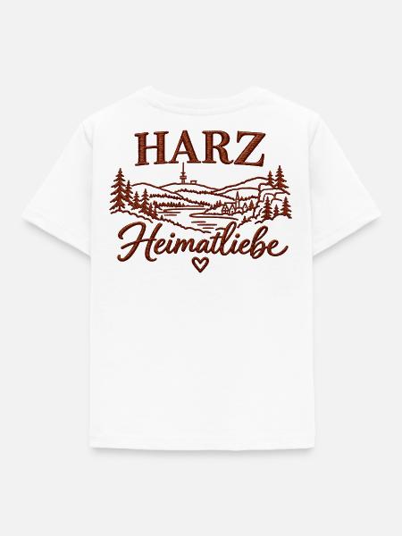 Harz Heimatliebe - Kinder T-Shirt - Weiß