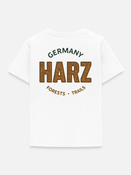 Harz Wald Trails Deutschland - Kinder T-Shirt - Weiß
