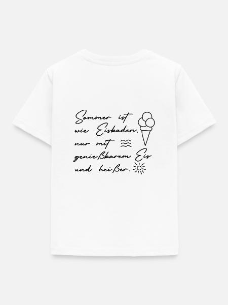 Sommer - Kinder T-Shirt - Weiß
