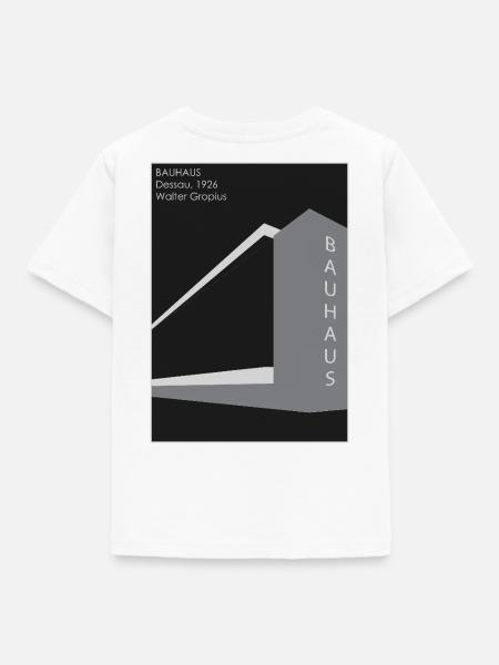 Moderne Architektur: Bauhaus - Kinder T-Shirt - Weiß