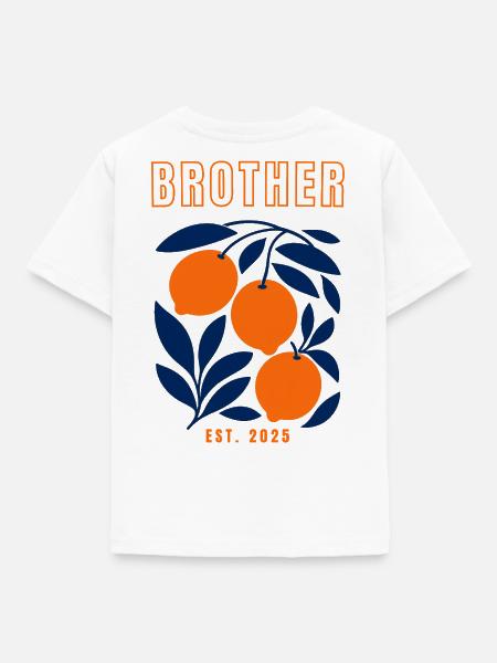Bruder 2025 - Kinder T-Shirt - Weiß