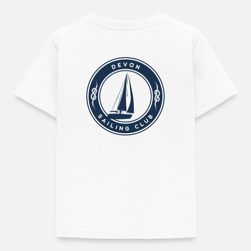 Devon sailing - T-shirt Enfant - blanc