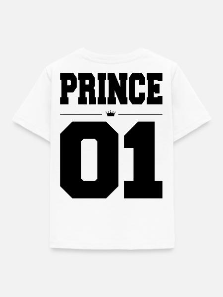 PRINCE - Kinder T-Shirt - Weiß