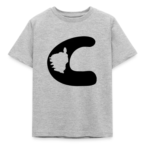 Lettre C Carte Corse - T-shirt Enfant