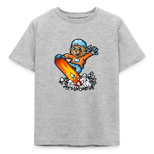 Marmotte Snowboard Fun - T-shirt Enfant