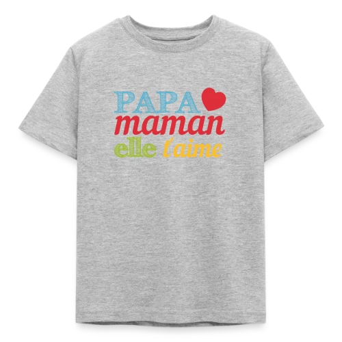 Bébé t'aime : Le message d'amour pour ma moitié - T-shirt Enfant