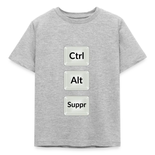 Ctrl Alt Suppr : Redémarrez l'Humour - T-shirt Enfant