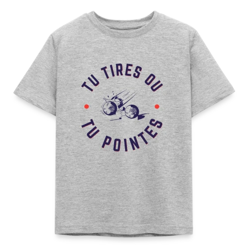 T-Shirt Pétanque: Tu Tires ou Tu Pointes? - T-shirt Enfant