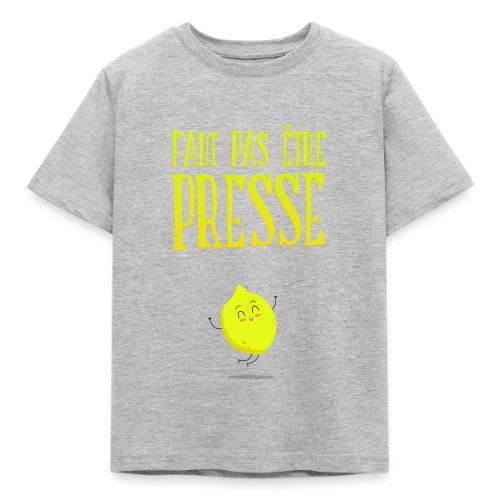 T-shirt Pas Pressé : L'Art de Prendre Son Temps - T-shirt Enfant