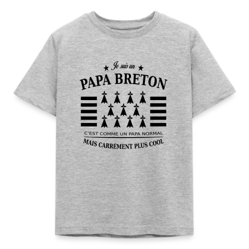 T-shirt Papa Breton Authentique - T-shirt Enfant