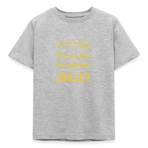 Reine de Juillet : Les Légendes Naissent en Été - T-shirt Enfant