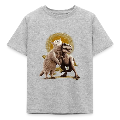 Chats et Dinos Amis : L'Aventure Décalée - T-shirt Enfant