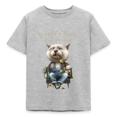 Meilleur Nourrisseur de Chats - T-shirt Enfant