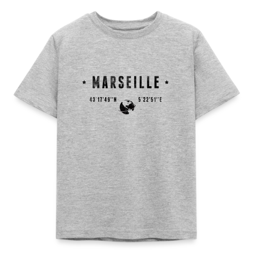 Marseille Coordonnées Globe - T-shirt Enfant