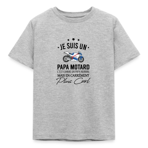 Super Papa Motard - T-shirt Enfant