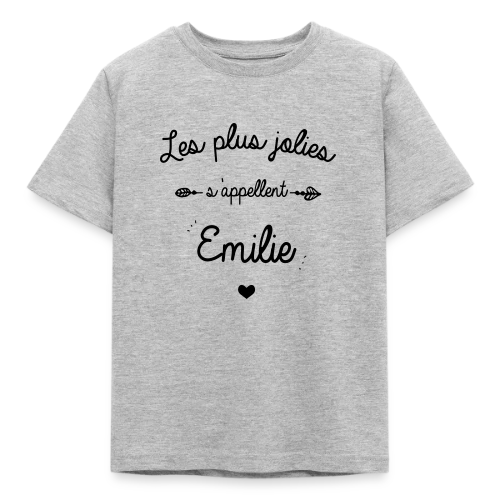 T-Shirt Prénom 'Émilie' - Le Cadeau Personnalisé Idéal - T-shirt Enfant
