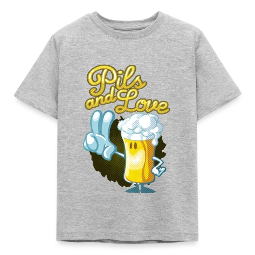 Pils & Love : La Bière et l'Amour en Version Cartoon - T-shirt Enfant