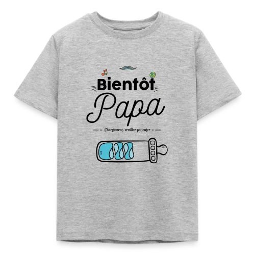 T-shirt Bientôt Papa : Humour et Annonce Naissance - T-shirt Enfant