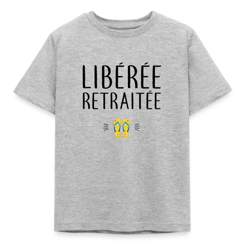 T-shirt 'Libérée Retraitée' - L'Humour pour Célébrer Sa Nouvelle Vie - T-shirt Enfant