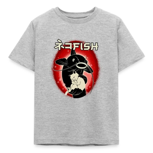 Amitié Insolite : Chat & Poisson-Chat - T-shirt Enfant