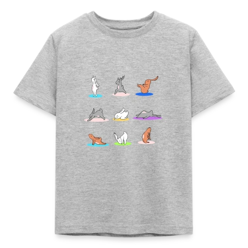 T-Shirt Lapin Yoga: Joyeuses Pâques Zen - T-shirt Enfant