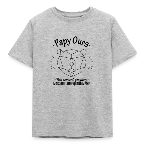 T-shirt Papy Ours Grognon, Adoré Malgré Tout - T-shirt Enfant