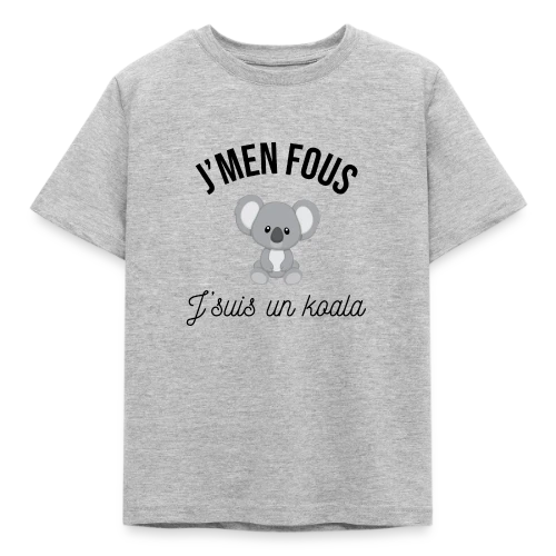 T-shirt "J'm'en Fous, J'suis un Koala" - Humour Décontracté - T-shirt Enfant