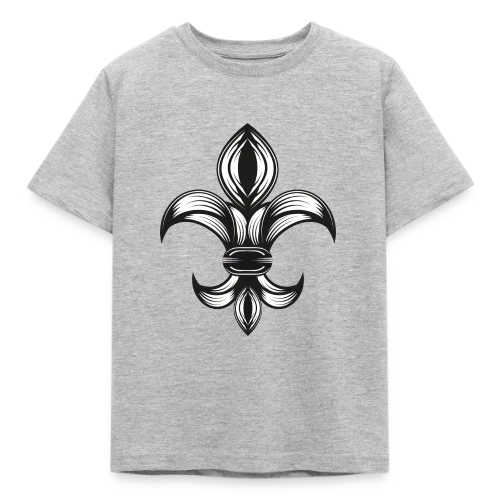 Fleur de Lys Élégante - Symbole Royal - T-shirt Enfant