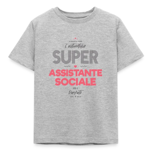 L'Authentique Super Assistante Sociale - T-shirt Enfant