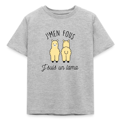 T-shirt "J'men fous j'suis un lama" - Humour Décalé - T-shirt Enfant