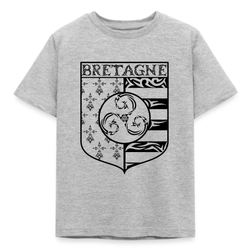 T-Shirt Bretagne - Blason Gwenn Ha Du Triskèle Tribal - T-shirt Enfant