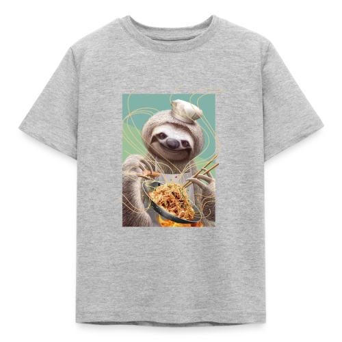 Le Paresseux Chef des Nouilles Sautées - T-shirt Enfant