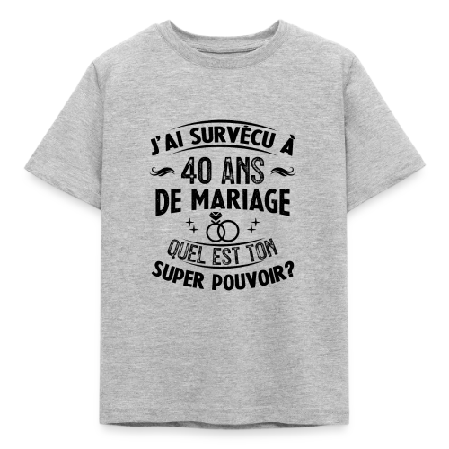 Noces de Rubis : Mon Super Pouvoir - T-shirt Enfant