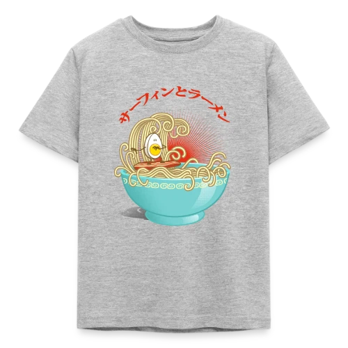 Surf & Ramens : L'?uf glisse dans le bol - T-shirt Enfant