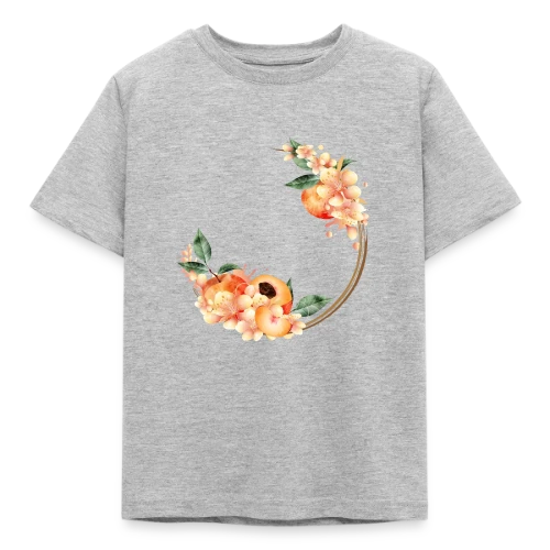 Pêche et Fleur en Couronne Tendance - T-shirt Enfant