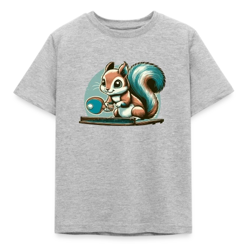 L'Écureuil Champion de Ping-Pong Cartoon - T-shirt Enfant