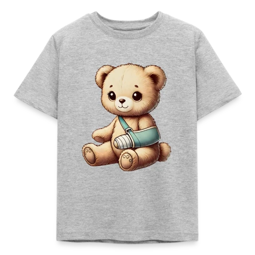 Teddy Réconfortant Plâtré : L'Ours Symbole de Courage et d'Amour - T-shirt Enfant
