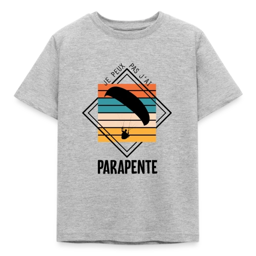 T-Shirt Humour : Je Peux Pas J'ai Parapente - T-shirt Enfant