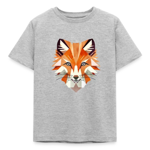 Renard Géométrique Éclatant - T-shirt Enfant