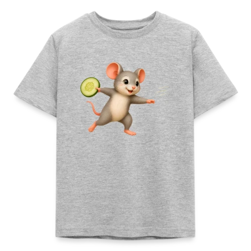 La Souris Frisbee et la Tranche de Concombre - T-shirt Enfant