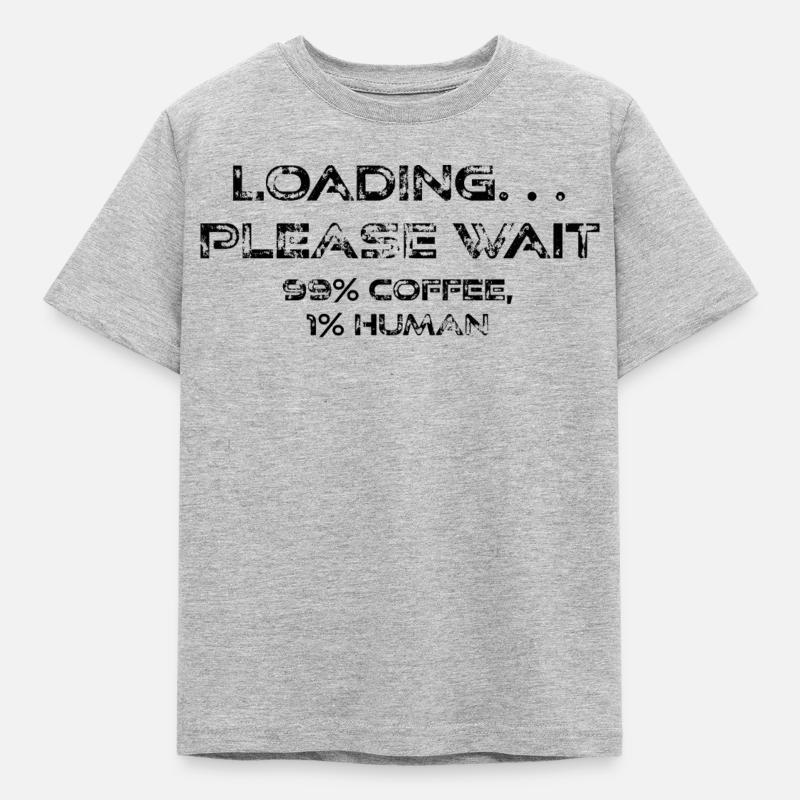 Loading - Kids' T-Shirt - heather grey