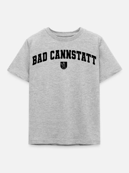 Bad Cannstatt  - Kinder T-Shirt - Grau meliert