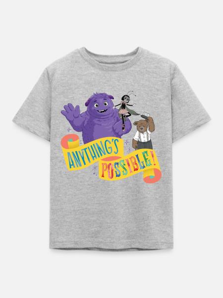 IF: Anything's Possible - Kinder T-Shirt - Grau meliert