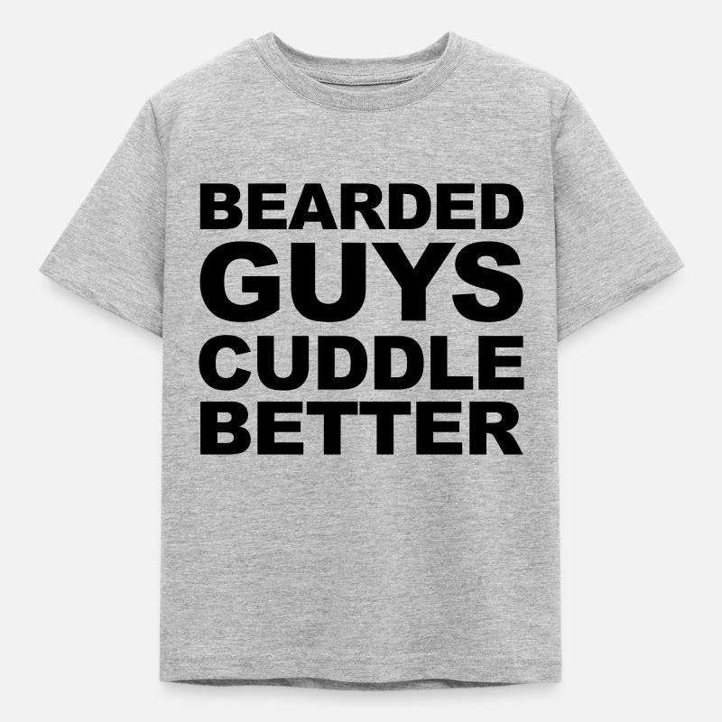 Beards - T-shirt Enfant - gris chiné