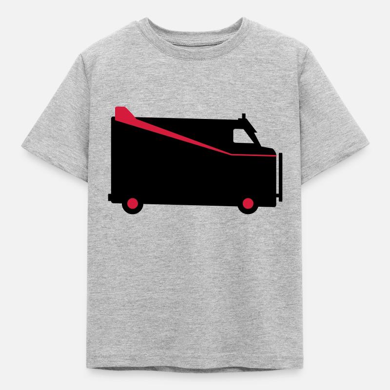 a team van - T-shirt Enfant - gris chiné