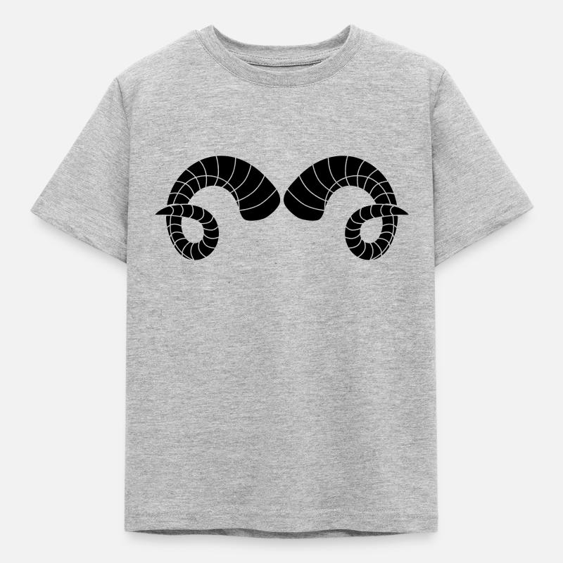 cornes - T-shirt Enfant - gris chiné