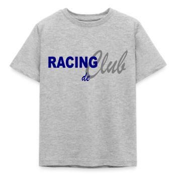 Racing club de - T-shirt Enfant - gris chiné - Devant - AI Model Kid Male (0cm)