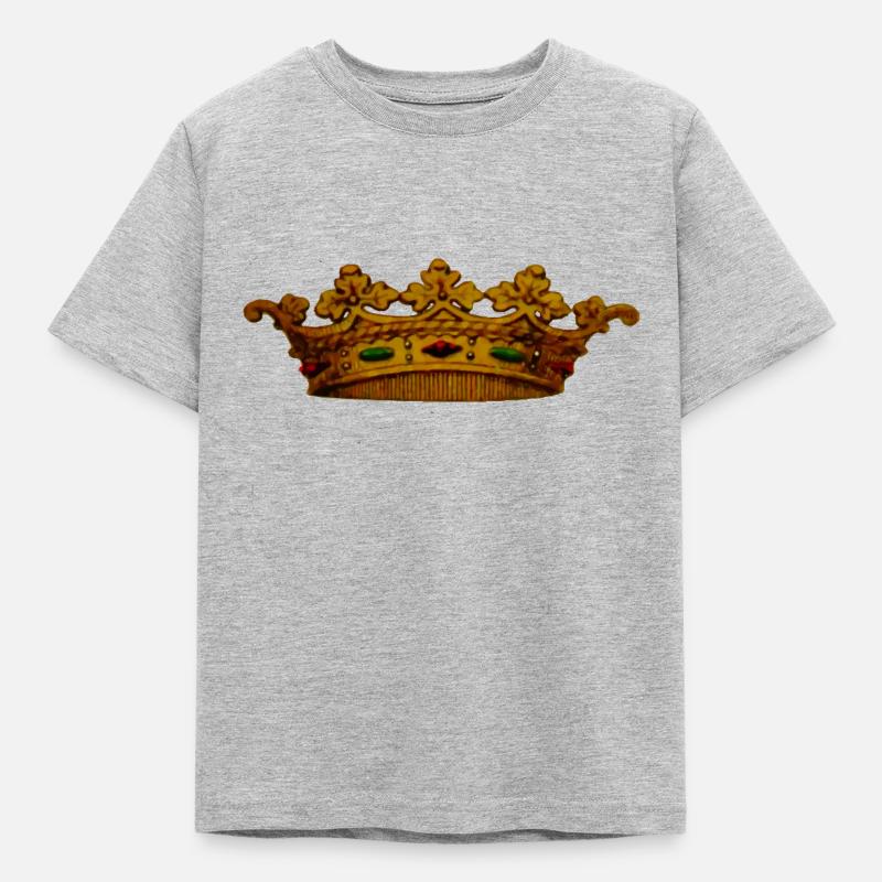 Crown 3 - T-shirt Enfant - gris chiné
